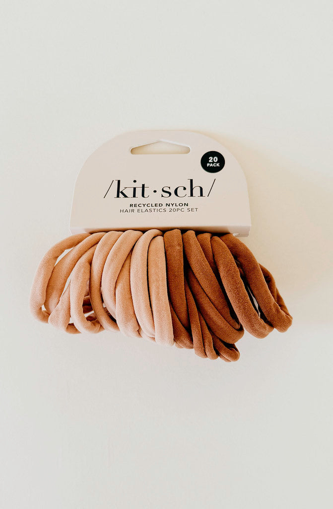 KITSCH NYLON HAIR TIE SET
