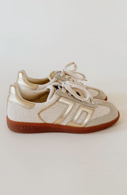 BACK 70 IUTA SNEAKER IN GOLD