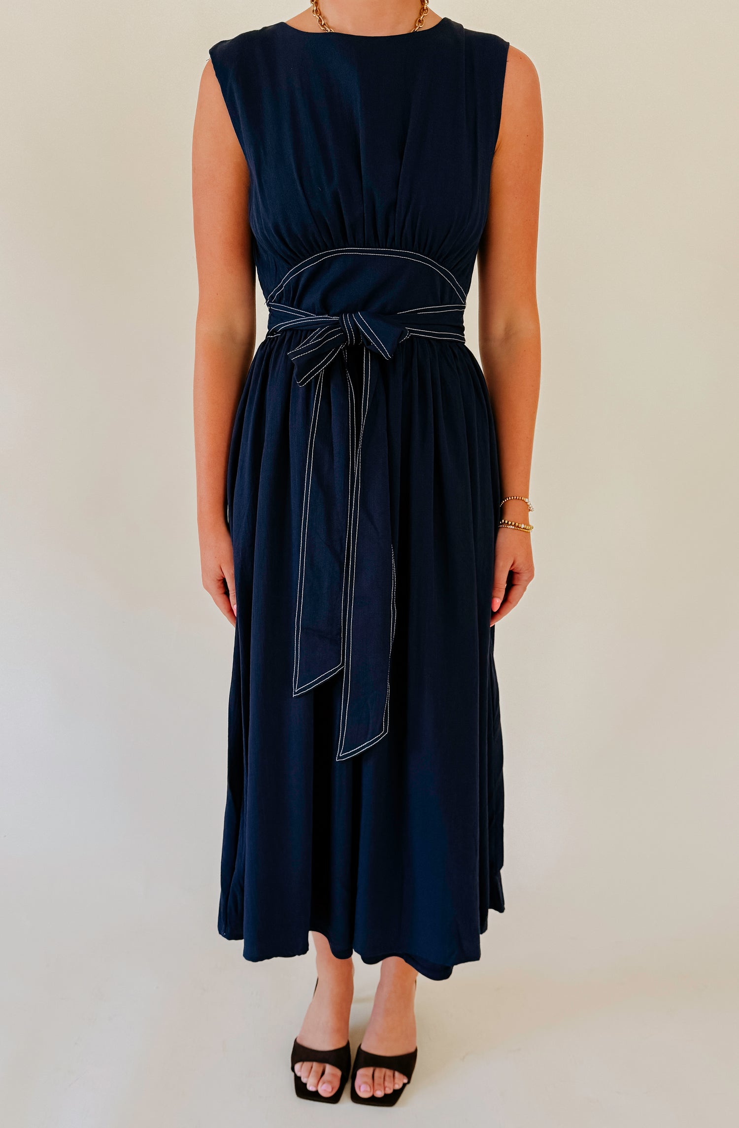 PERFECT STITCH MIDI DRESS
