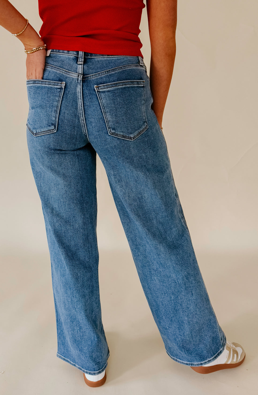 JBD SEAMED WIDE LEG