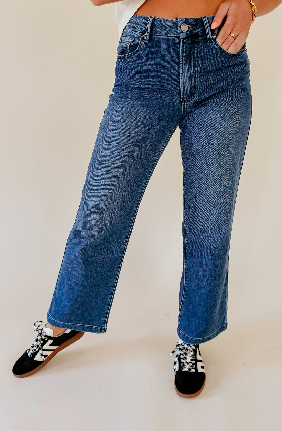 JBD SLIM WIDE LEG SWEAT JEAN