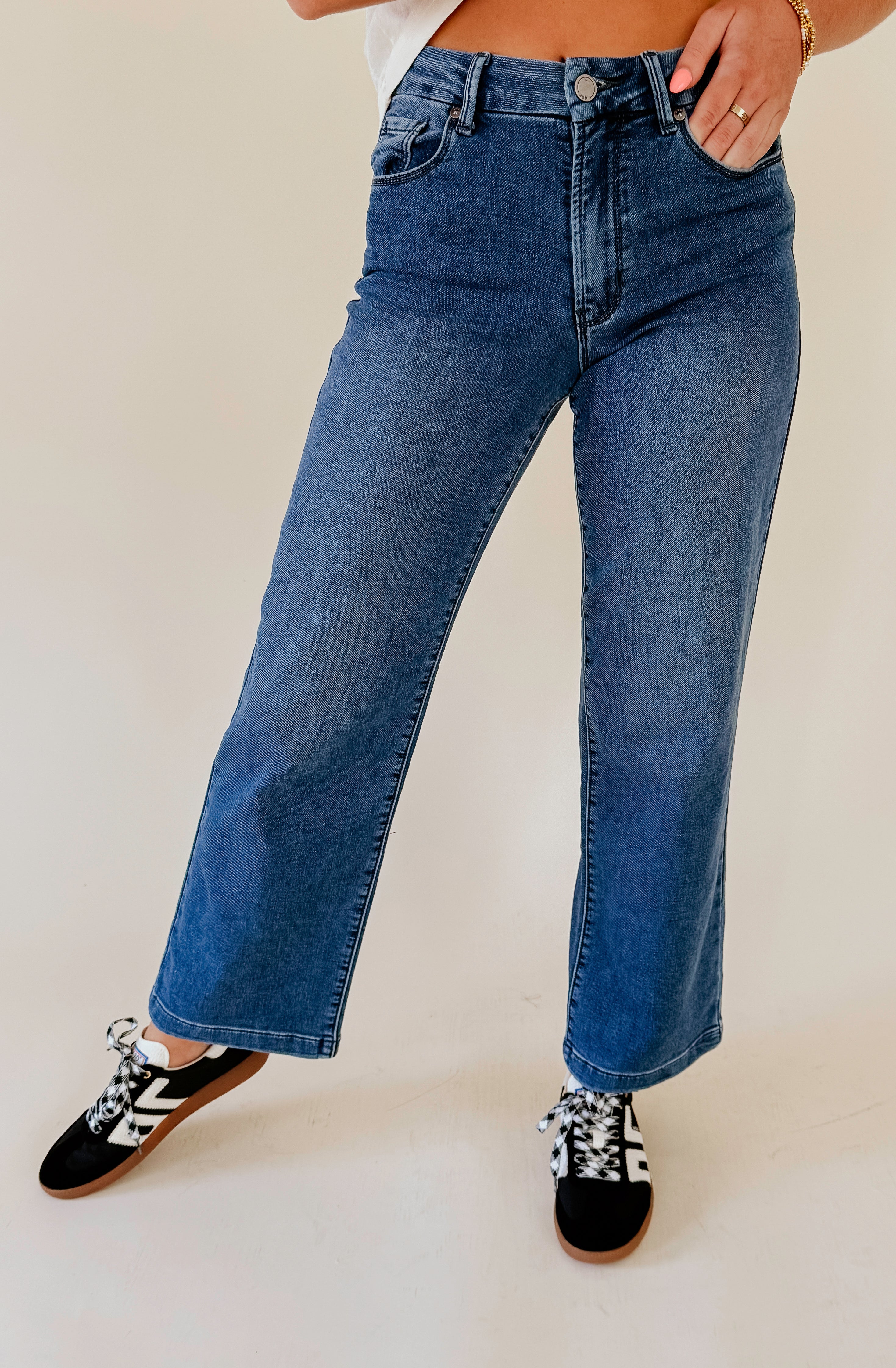JBD SLIM WIDE LEG SWEAT JEAN