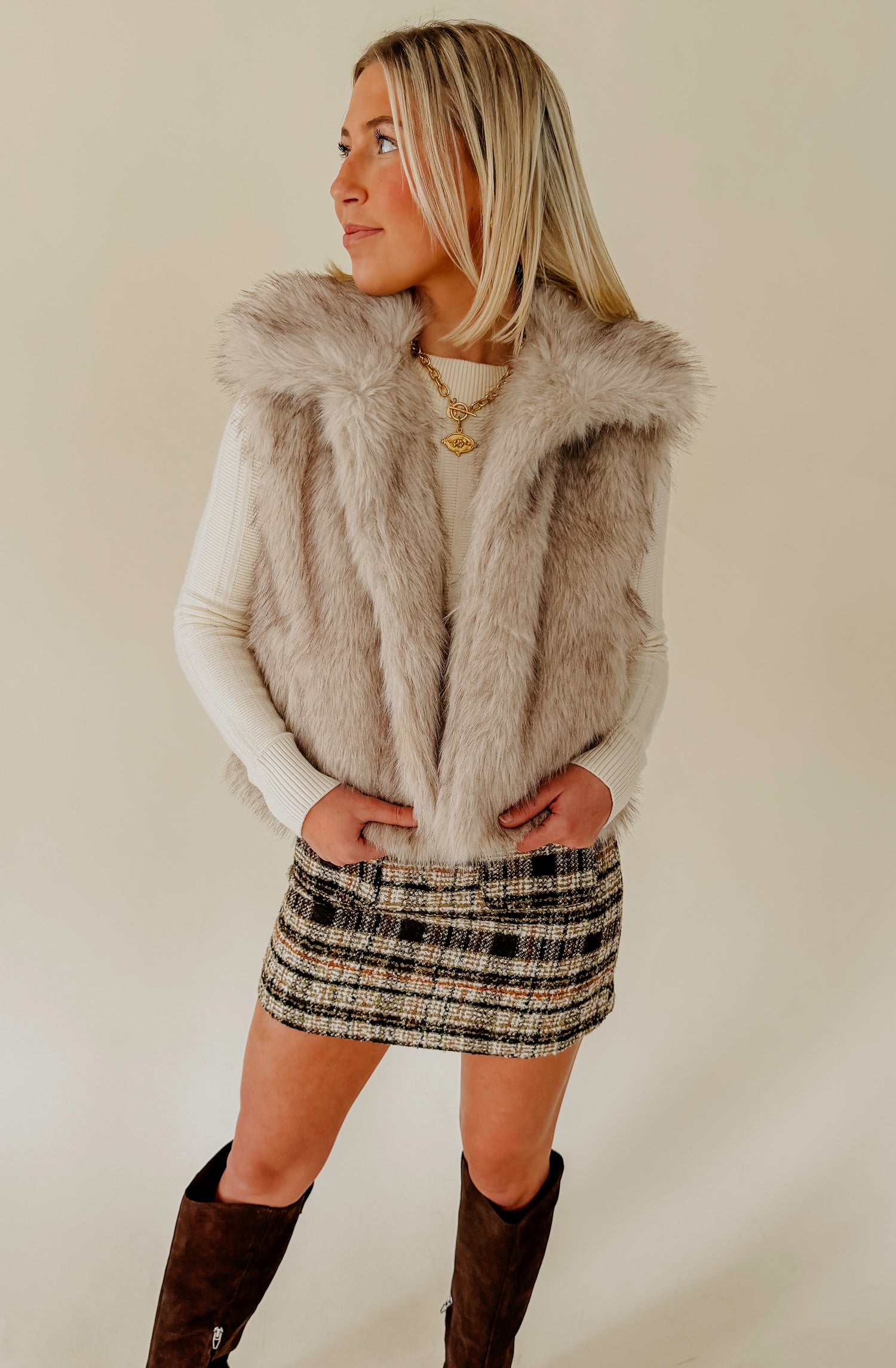 STEVE MADDEN SAFIRA VEST