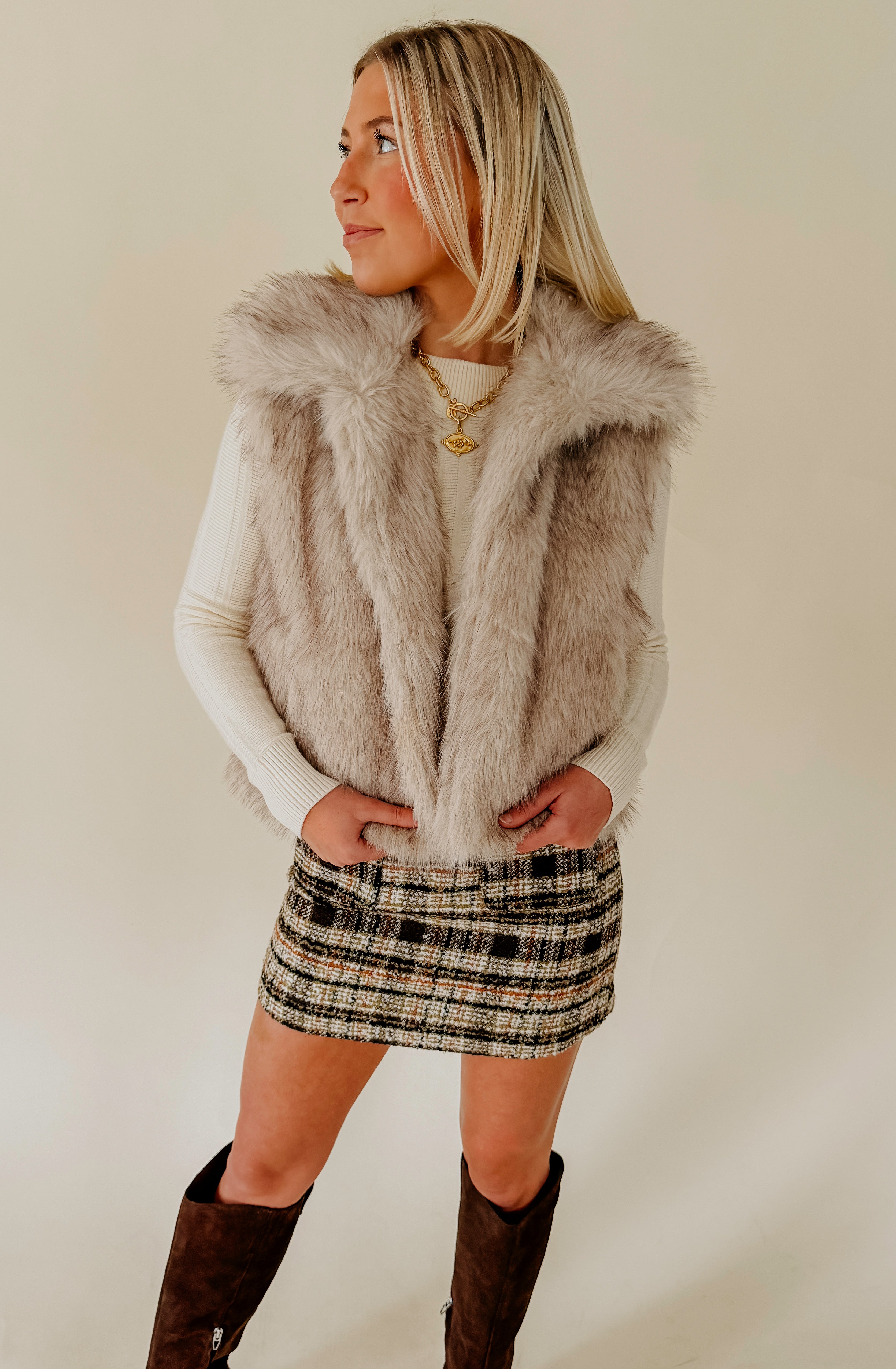 STEVE MADDEN SAFIRA VEST