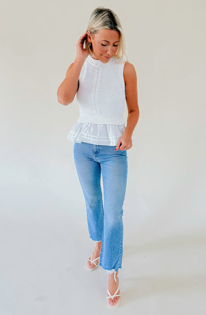 MILLIE MIXED MEDIA TOP