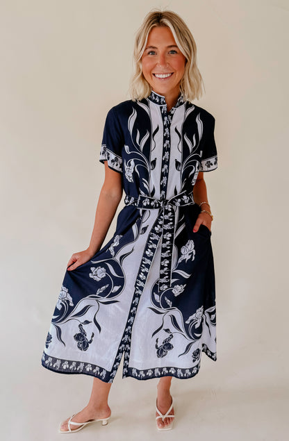 ISLA PAYAL SYDNEY BUTTONED SHIRT DRESS
