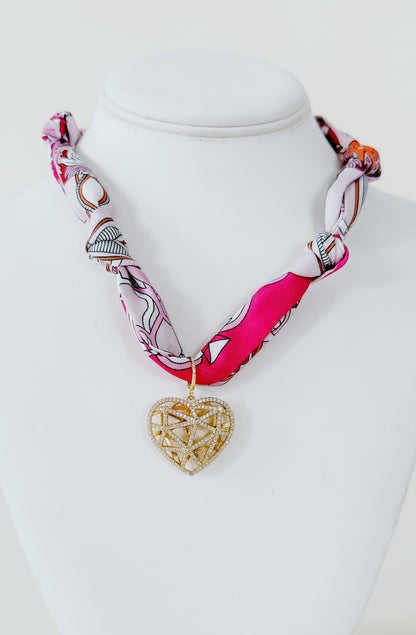 LEILANA SCARF NECKLACE