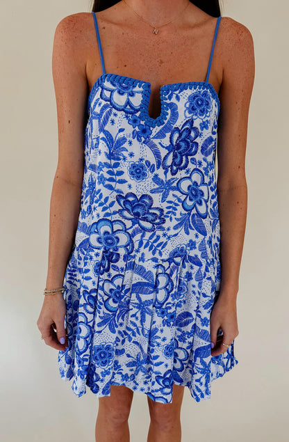 PALM BREEZE SHIFT DRESS