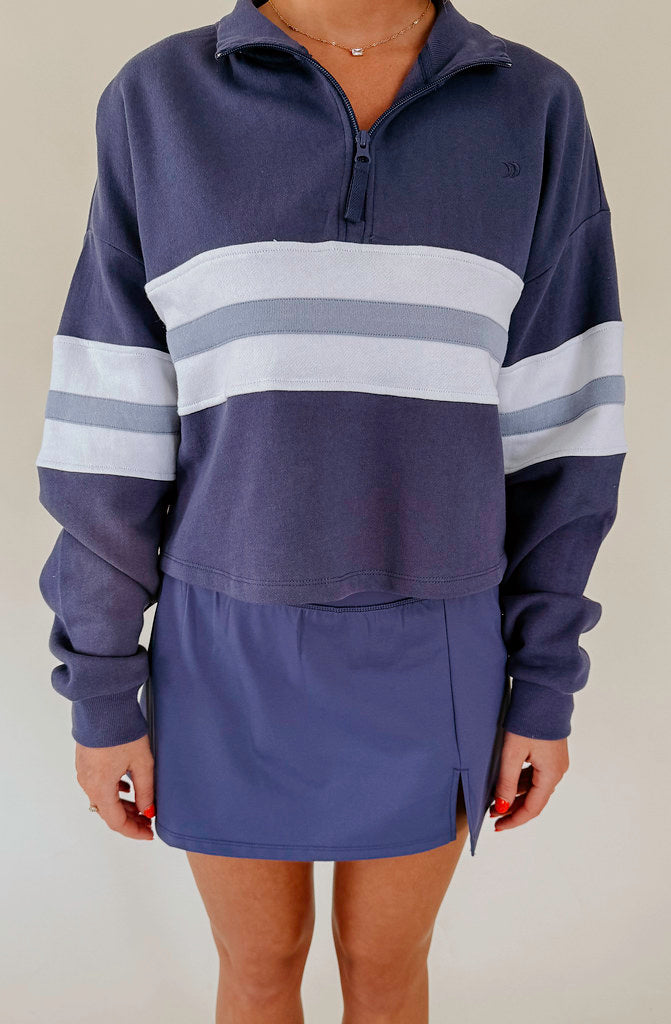 Z SUPPLY ALL DAY RUGBY QUARTER ZIP