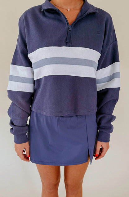 Z SUPPLY ALL DAY RUGBY QUARTER ZIP