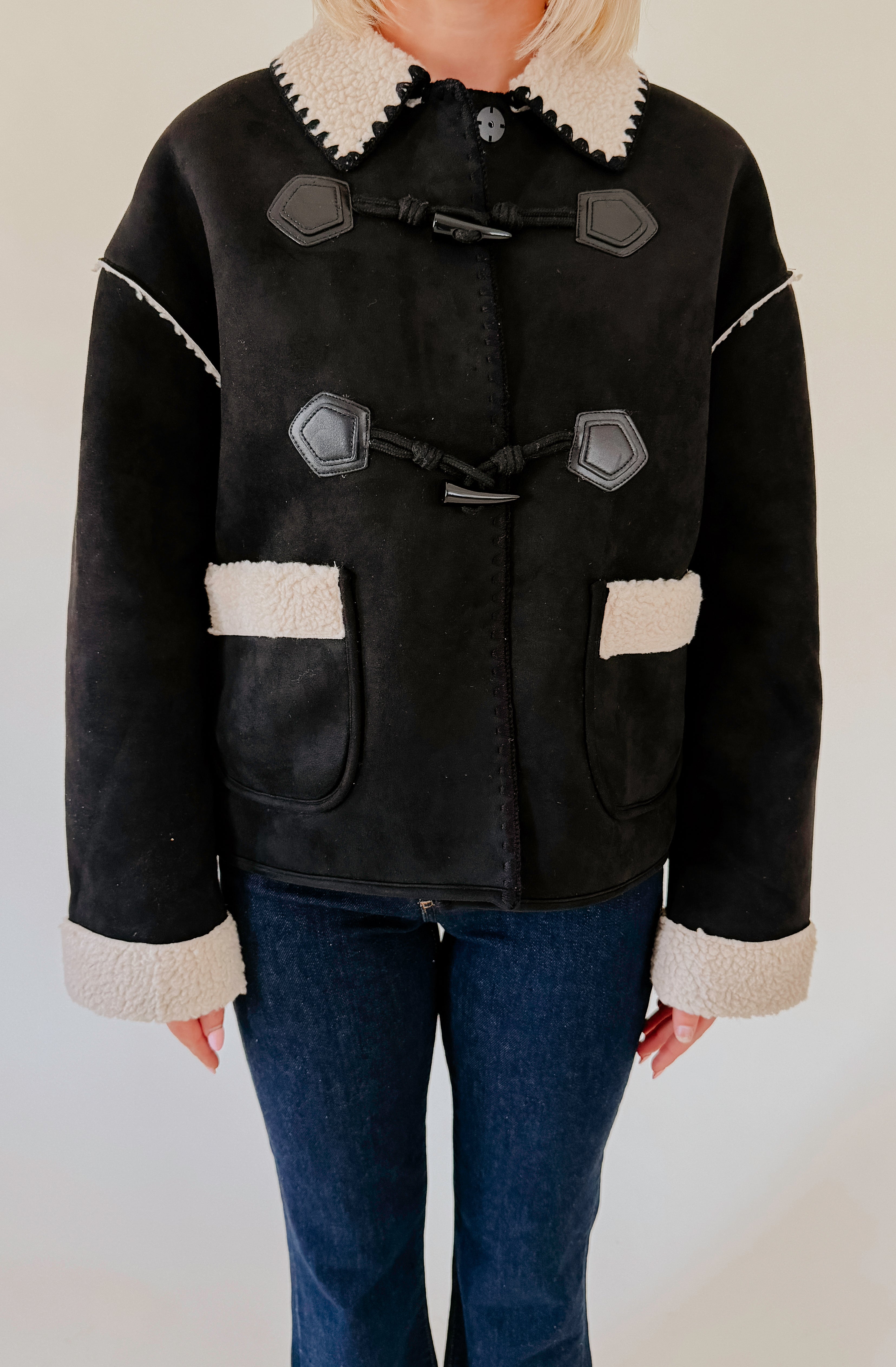 THE HAILEY SHERPA JACKET