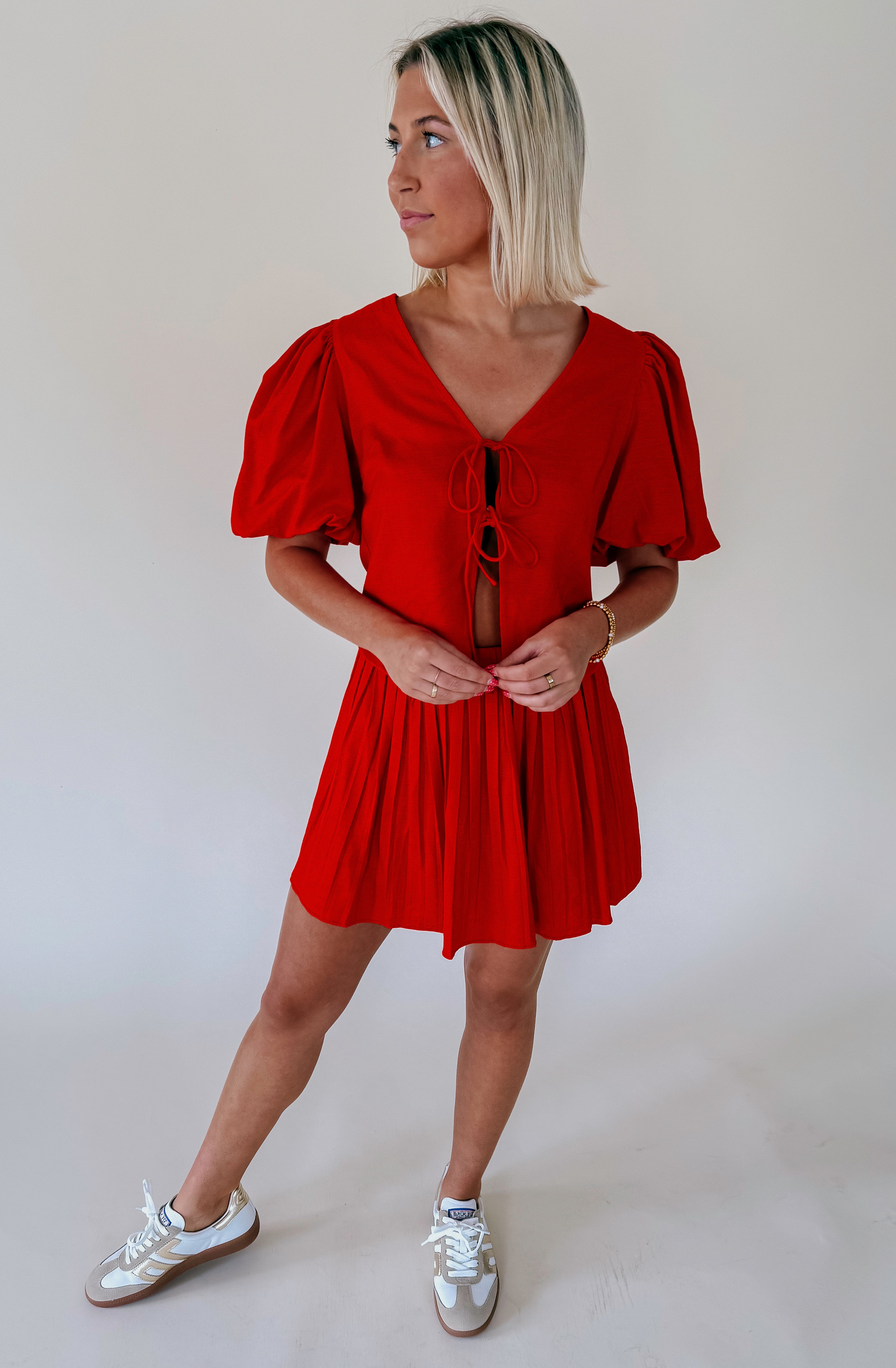 ARIA PLEATED SKIRT