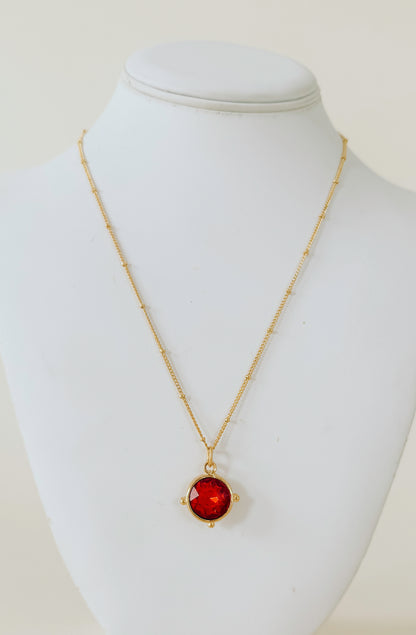 SUSAN SHAW DAINTY COUPE NECKLACE