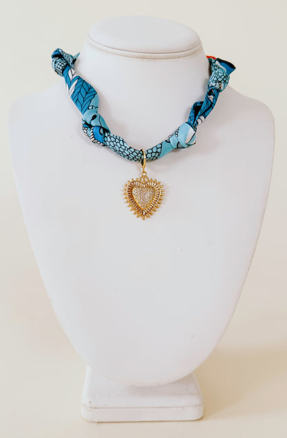CAPRI SCARF NECKLACE