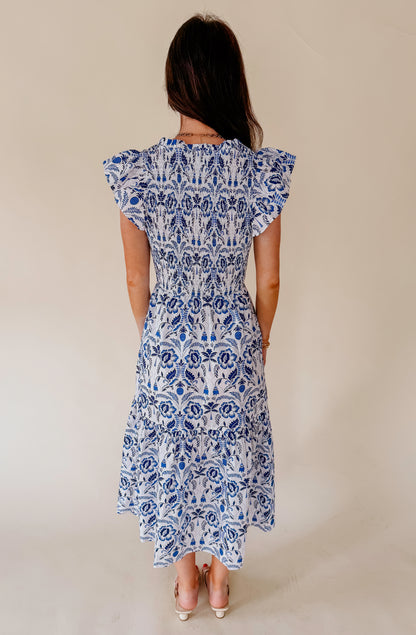 MARISOL FLORAL MIDI