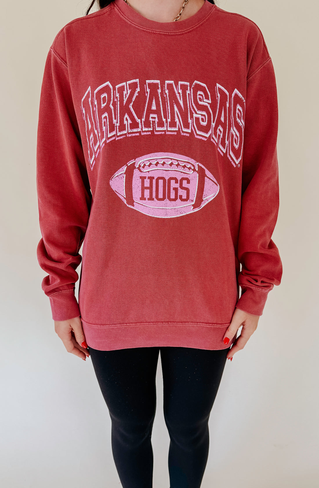 ARKANSAS FOOTBALL SWEATSHIRT