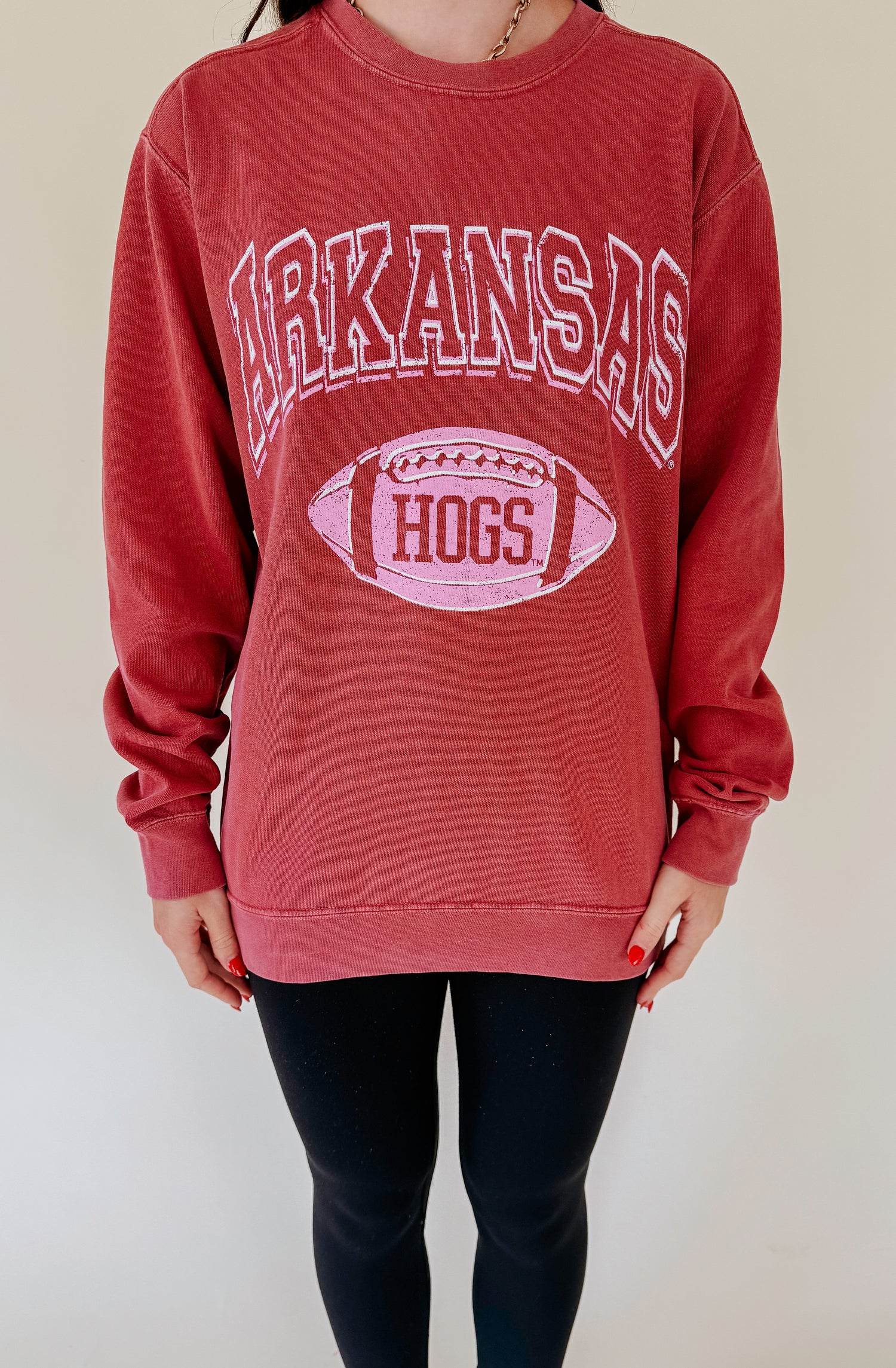 ARKANSAS FOOTBALL SWEATSHIRT