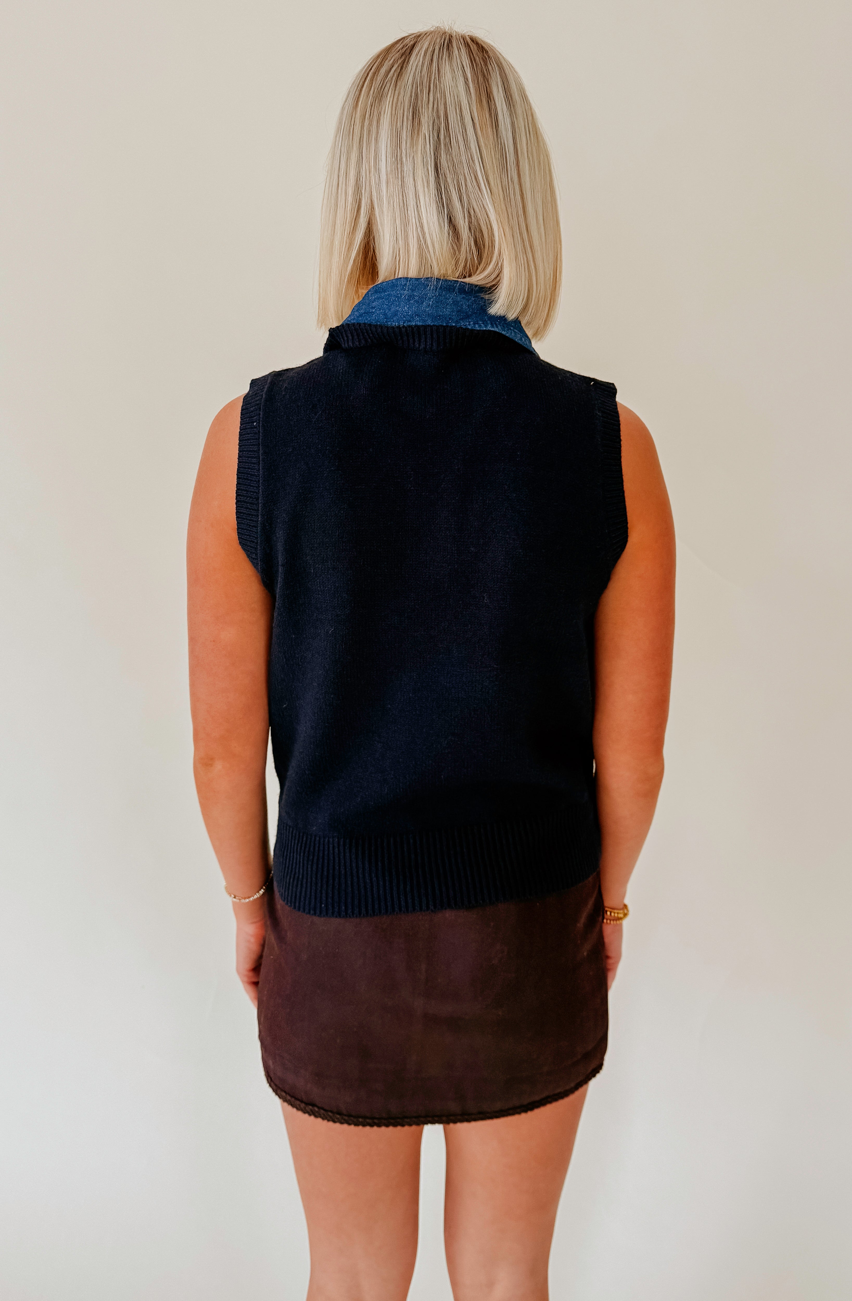 STEVE MADDEN JEANE SWEATER VEST