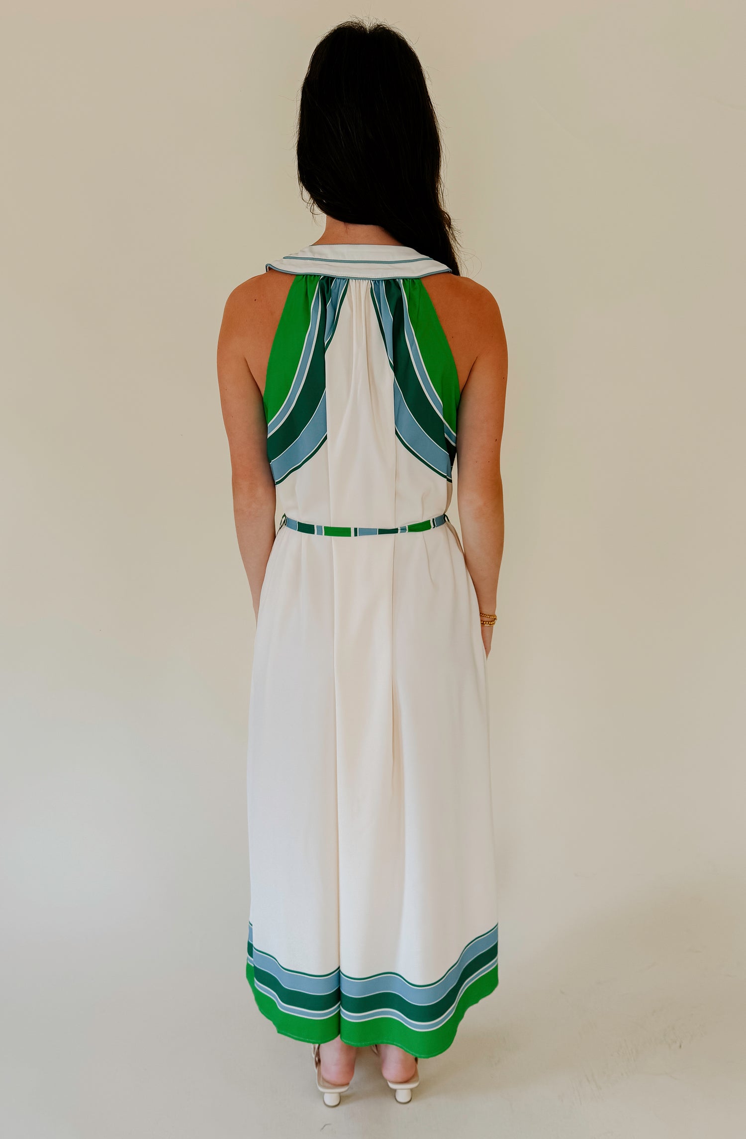 CIEBON MAVIS HALTER MIDI