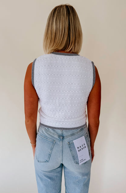 SO NAUTICAL SWEATER VEST