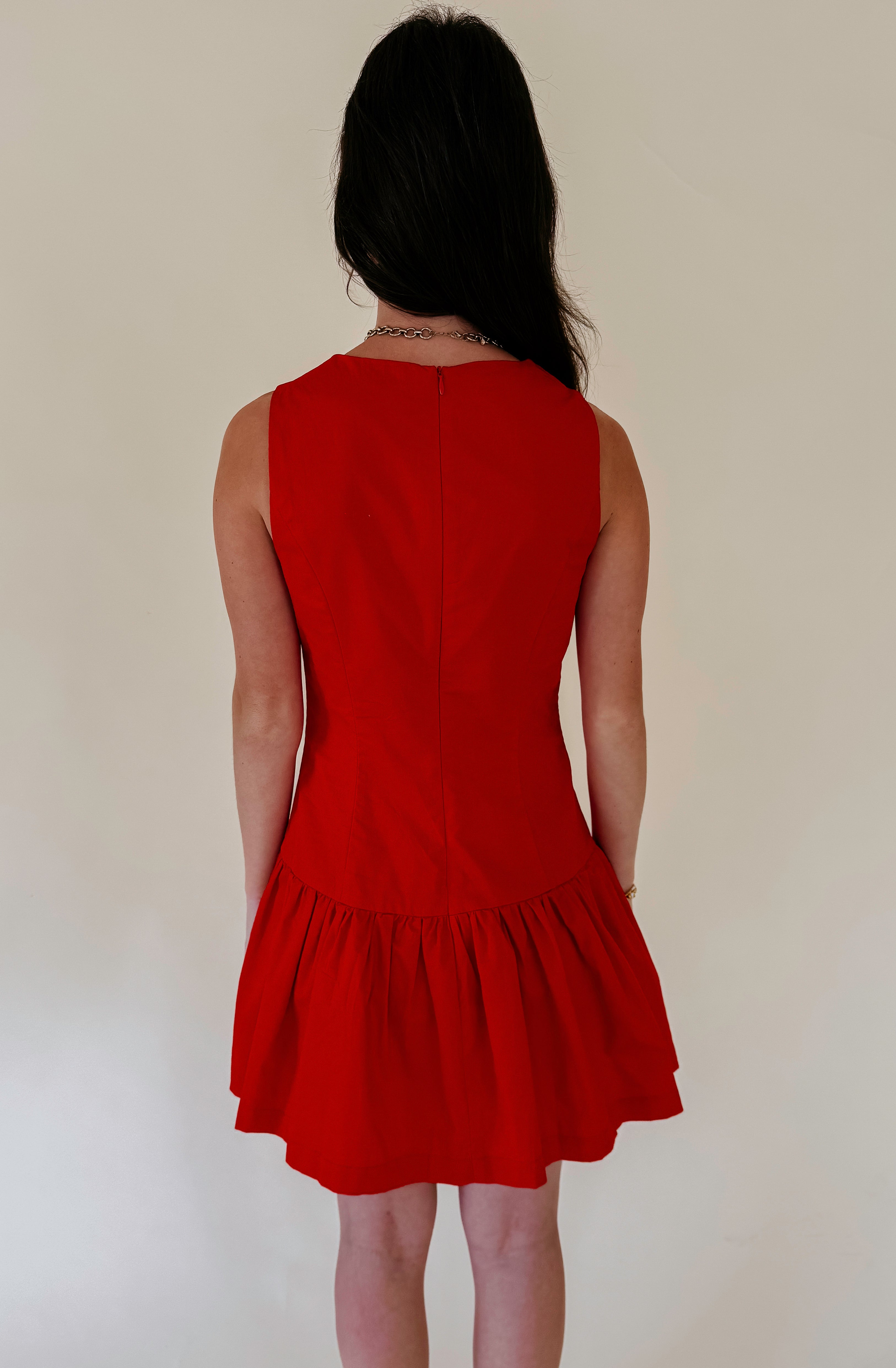 ON THE HILL DROP WAIST DRESS