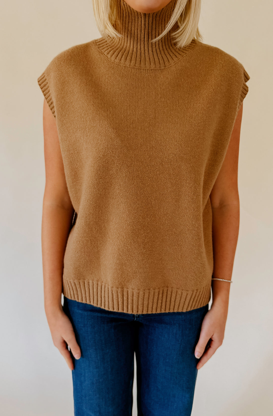 LOVE YOU A LATTE MOCK NECK SWEATER