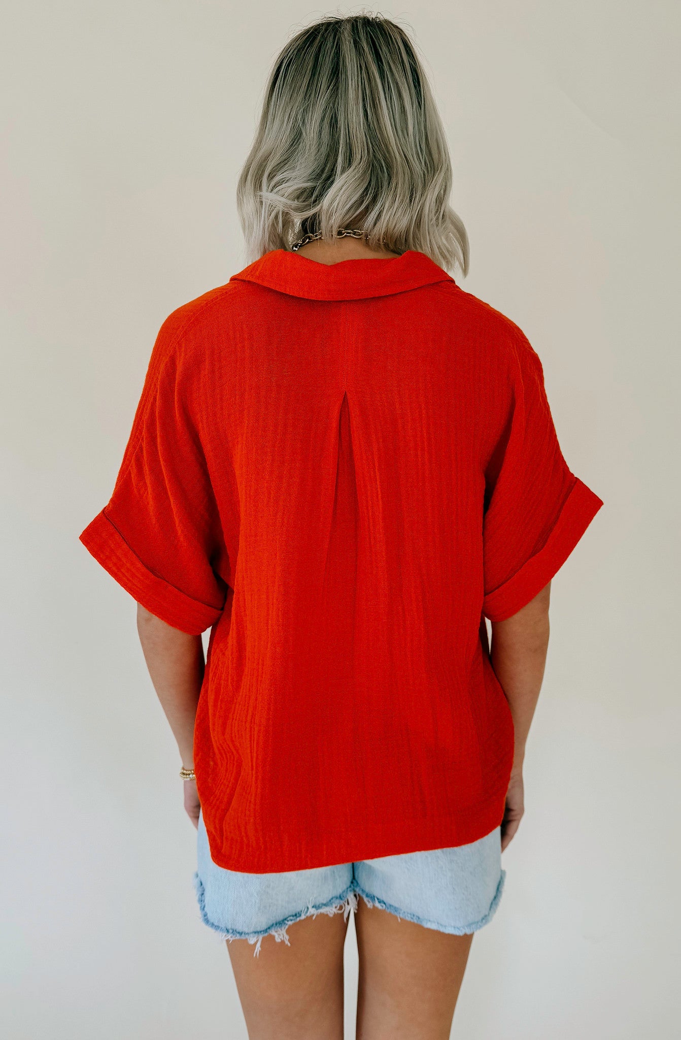 DAZE KATE BUTTONED TOP