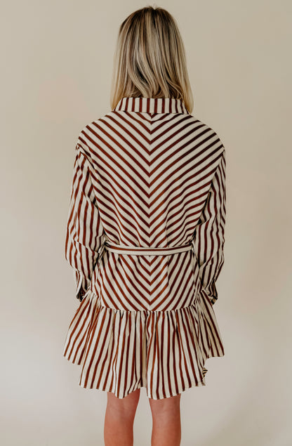 THE CHARLESTON STRIPED DRESS