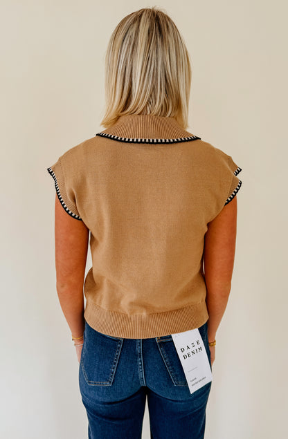 THE CORI SLEEVELESS SWEATER