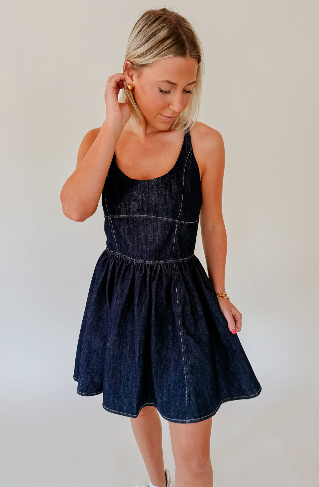 THE DARCY DENIM MINI