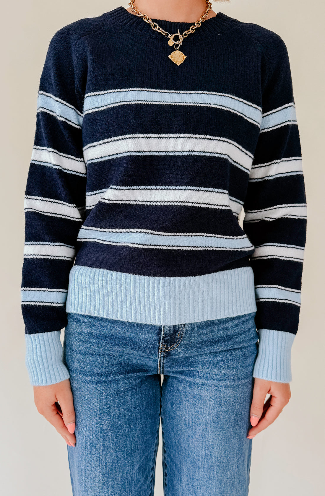 THE MACY STRIPED SWEATER