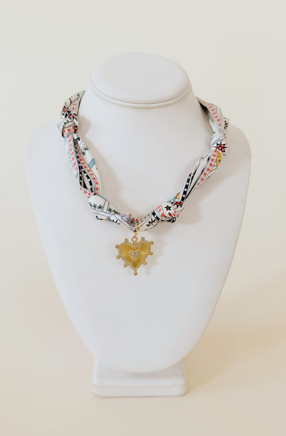 KYRA SCARF NECKLACE
