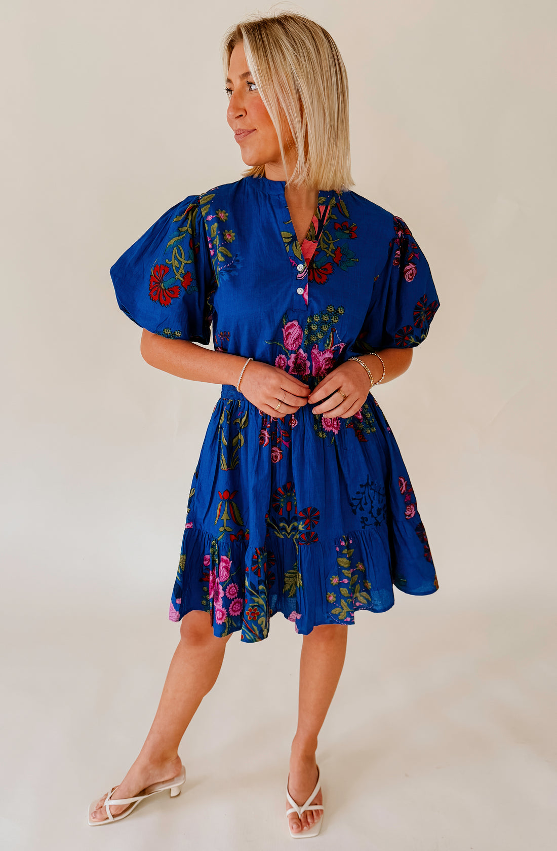 PRINTS &amp; THANK YOU FLORAL DRESS