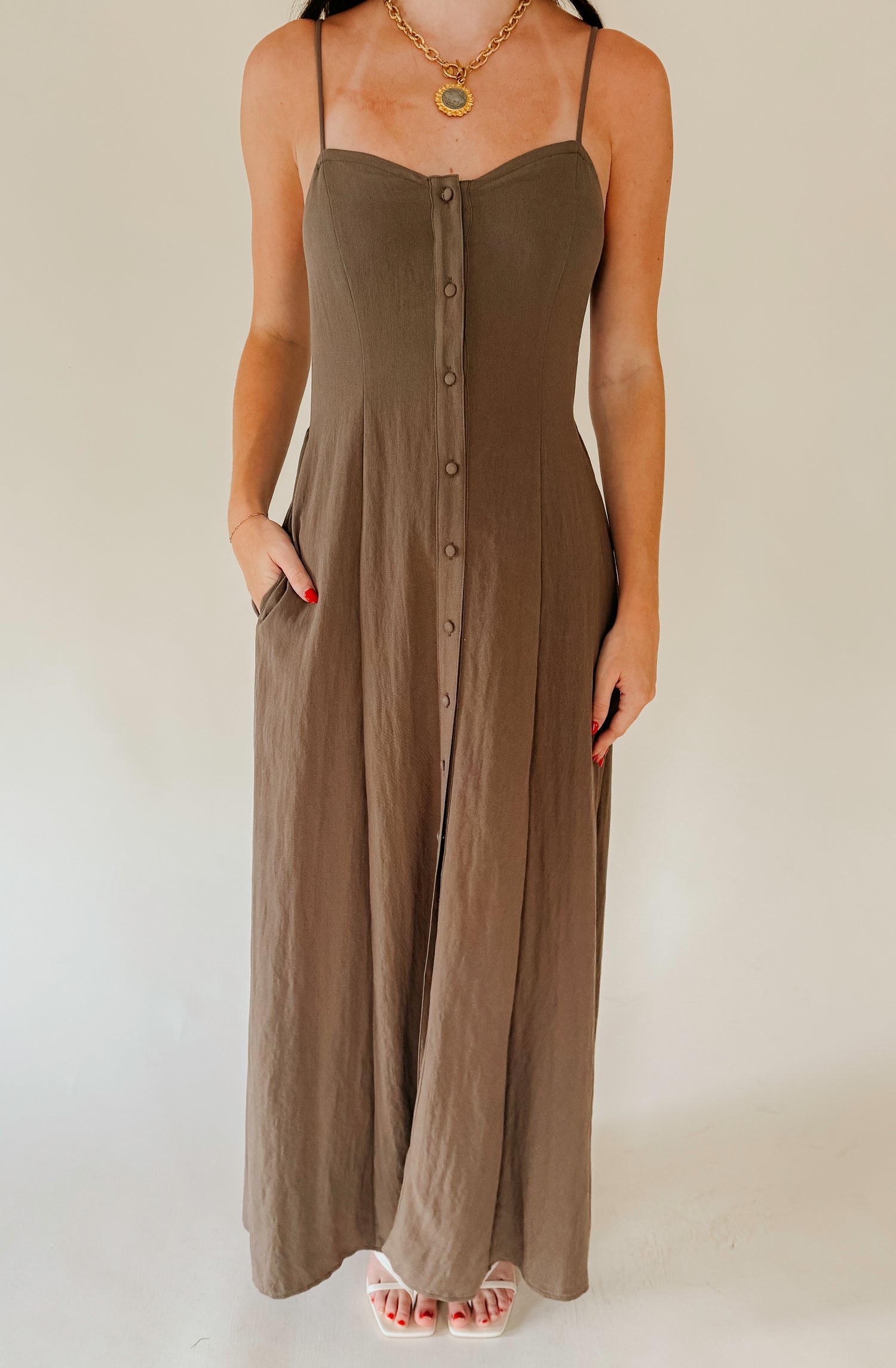 Z SUPPLY ANGEL EYES MIDI DRESS