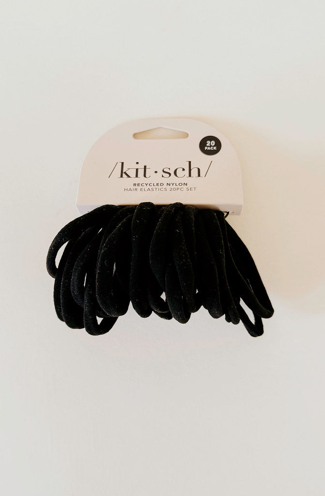 KITSCH NYLON HAIR TIE SET