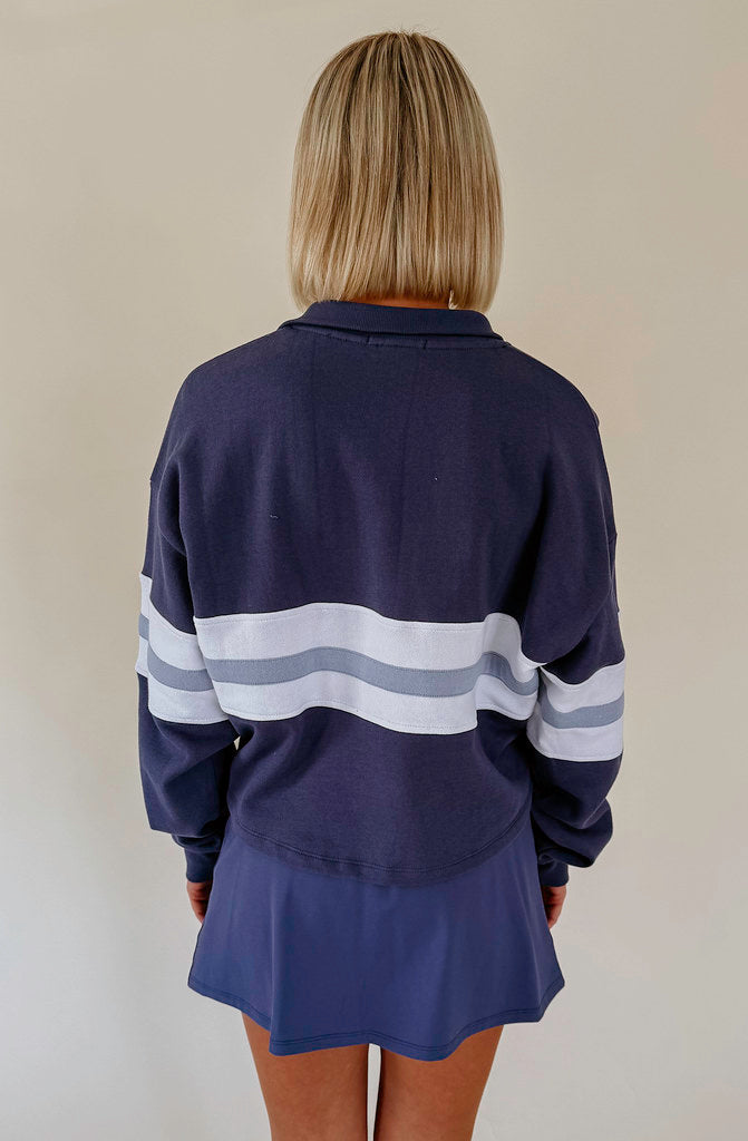 Z SUPPLY ALL DAY RUGBY QUARTER ZIP