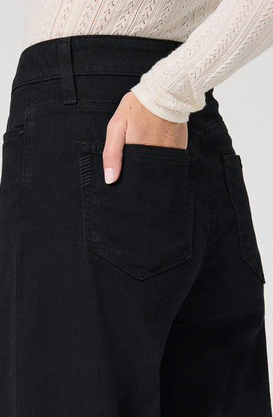 PAIGE ANESSA 31&quot; DENIM IN BLACK SHADOW