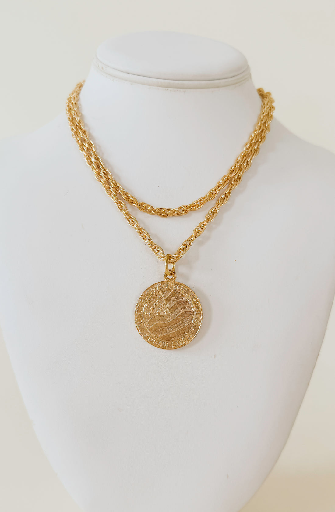 SUSAN SHAW USA 250 LONG NECKLACE