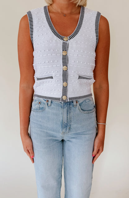 SO NAUTICAL SWEATER VEST