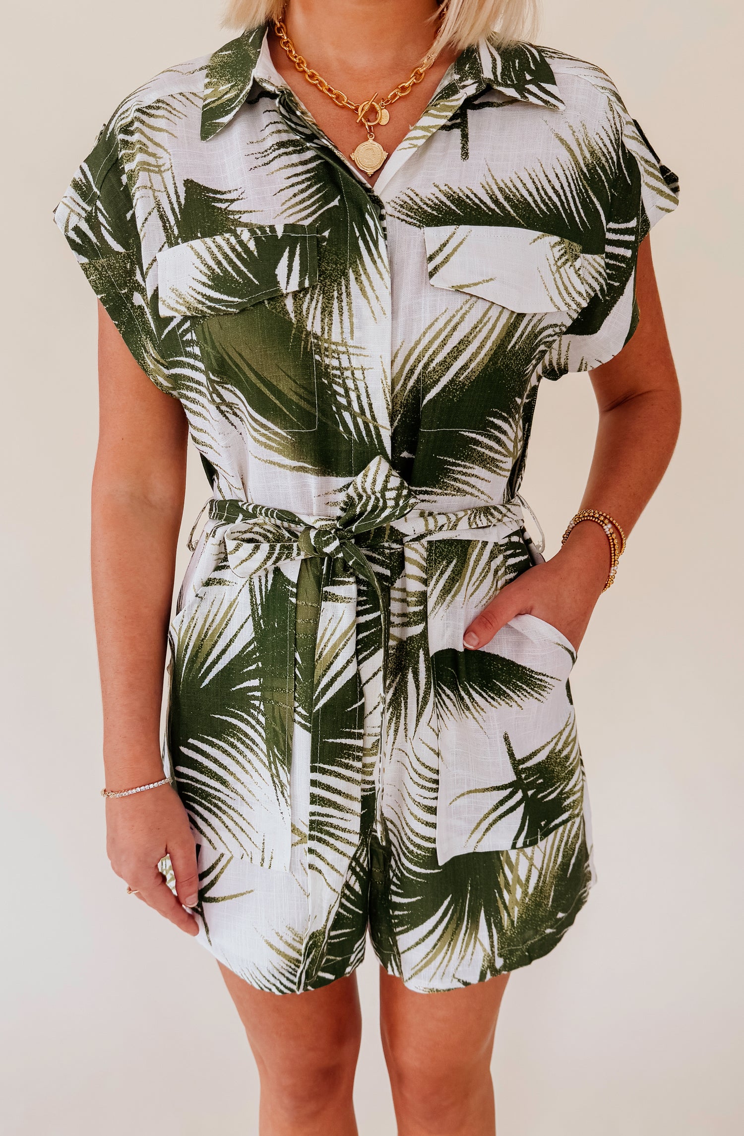 THE PIPER PRINTED ROMPER
