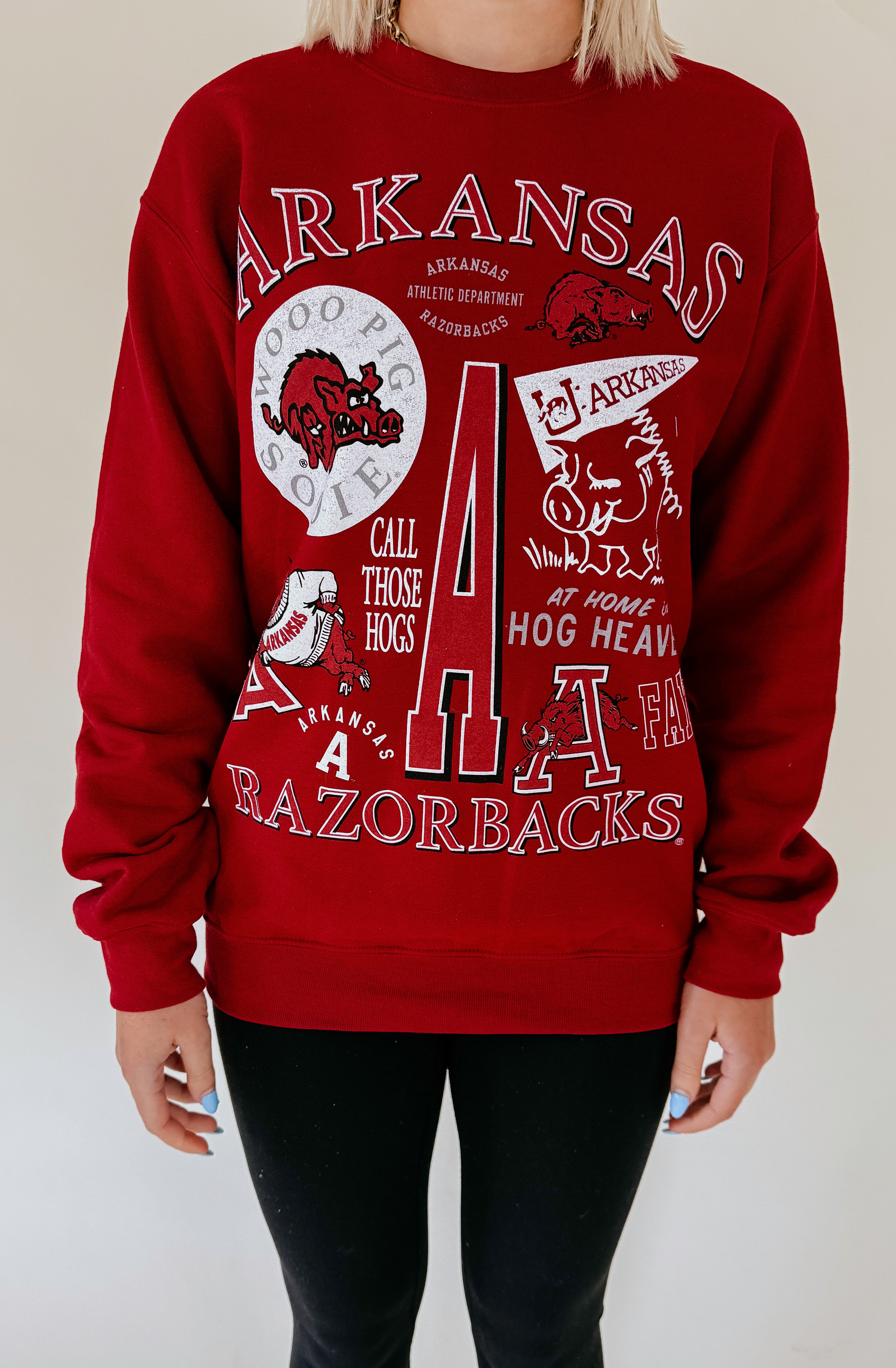 ARKANSAS VINTAGE STYLE SWEATSHIRT