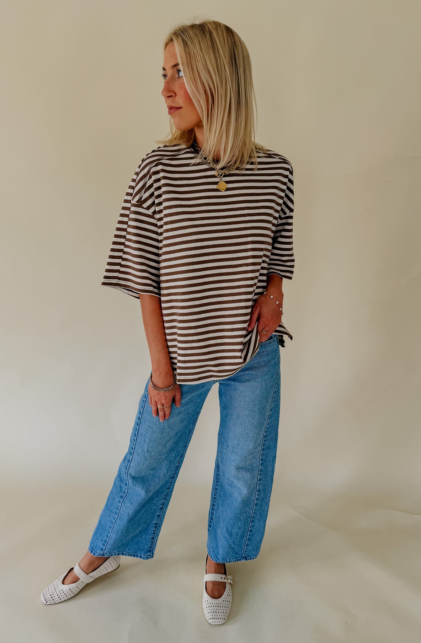THE MAX RELAXED STRIPED TEE