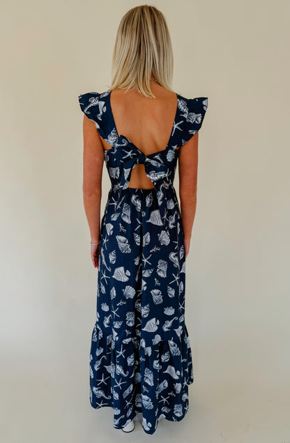 SEA SHELL ISLAND MAXI DRESS