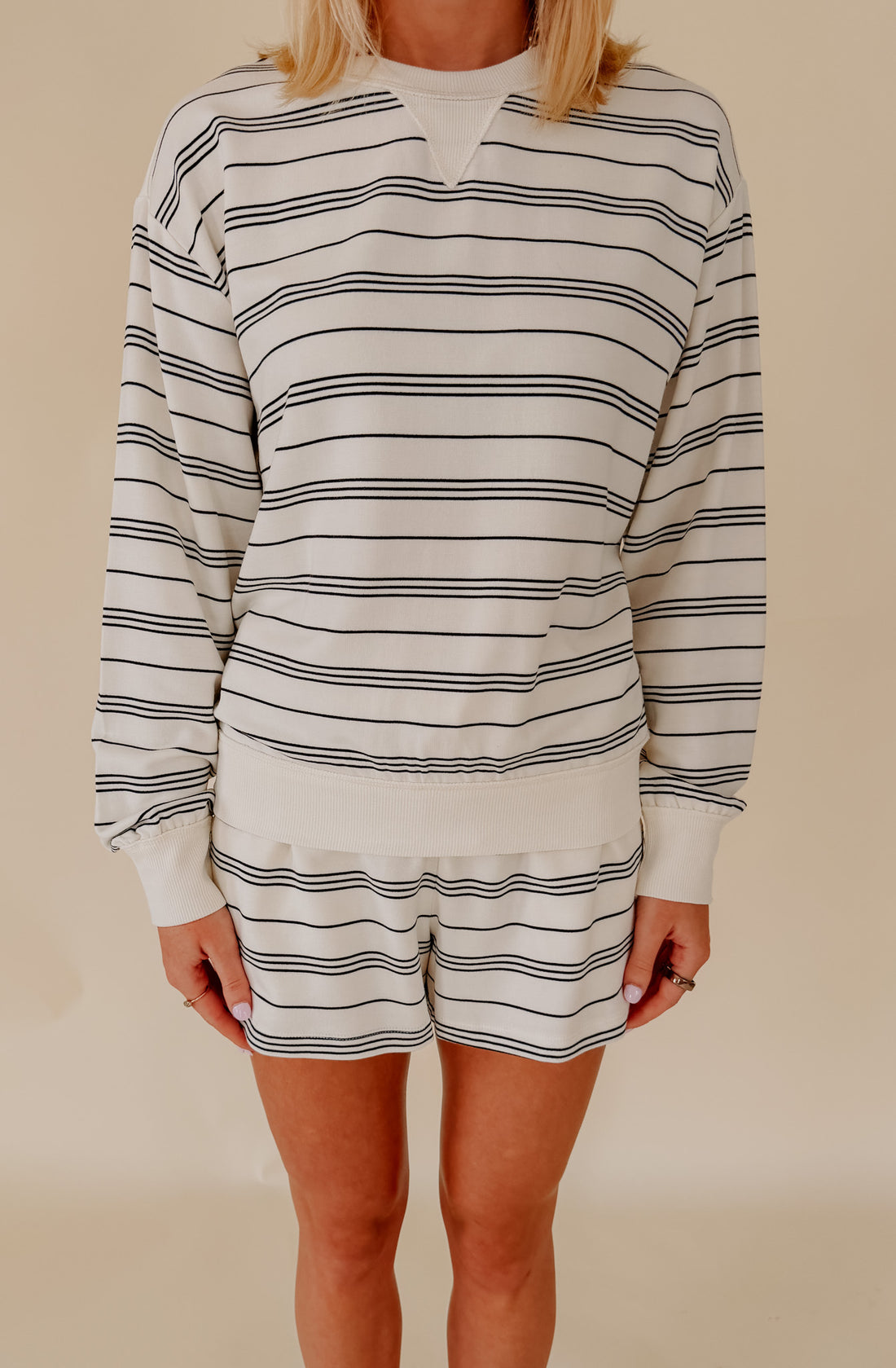 Z SUPPLY STAND OUT STRIPED SWEATSHIRT