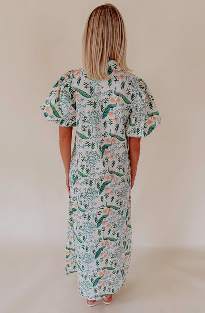 THE CECELIA SHIFT MIDI DRESS