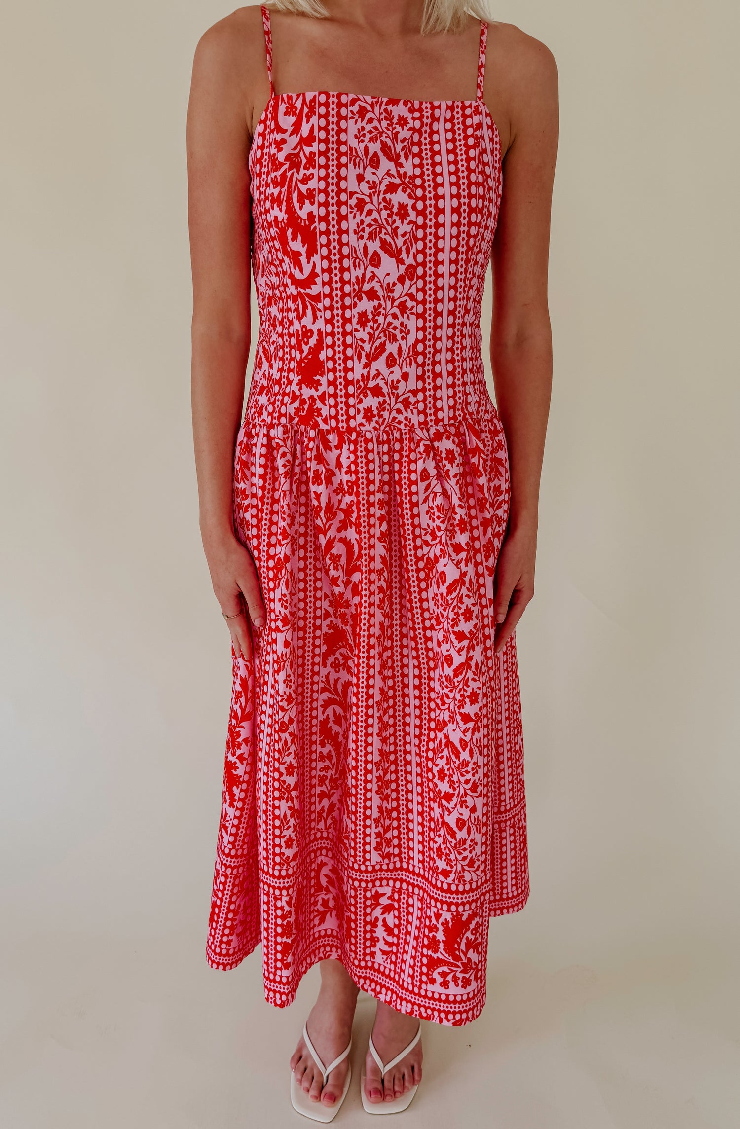 THE SCARLETT MIDI DRESS