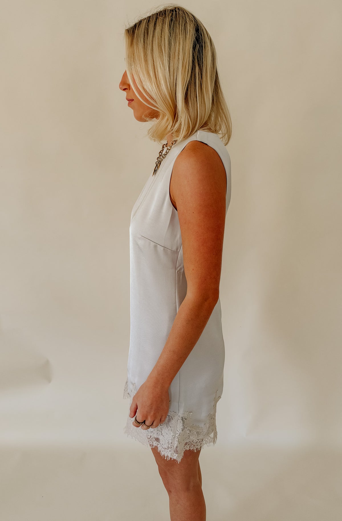 Z SUPPLY MEADOW MUSE LACE MINI DRESS