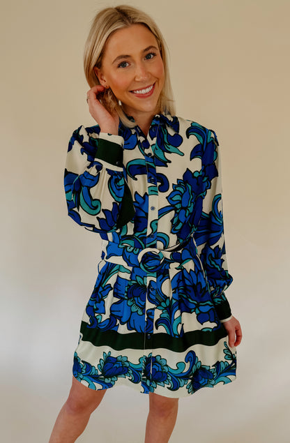 LAVENDER BROWN BAILEY DRESS