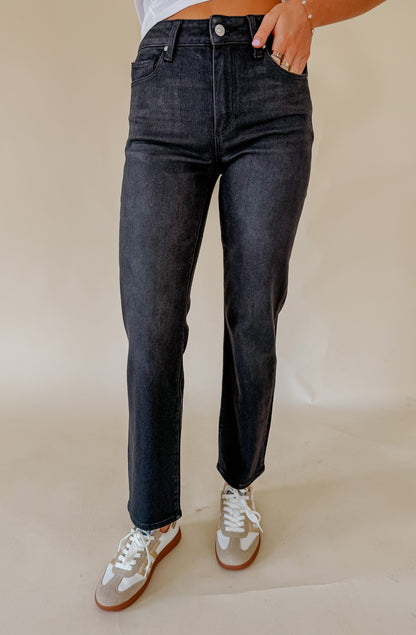 PAIGE MASON ANKLE STRAIGHT DENIM