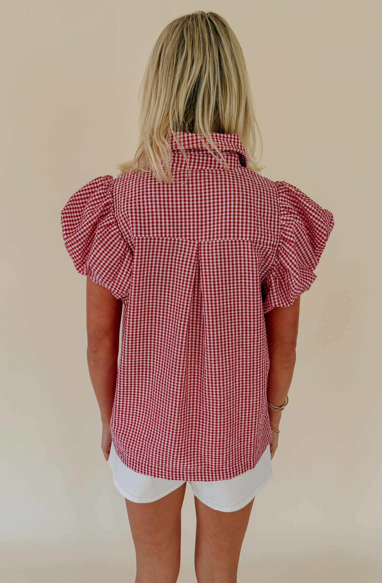 PLOT TWIST BUTTONED BLOUSE